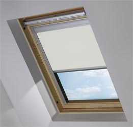 Custom Skylight in Pale Ash Blackout