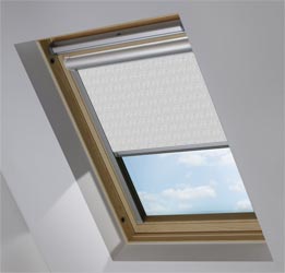 Solar Skylight in Charcoal Grey Herringbone Translucent