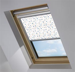 Solar Skylight in Terrazzo Spring Blackout