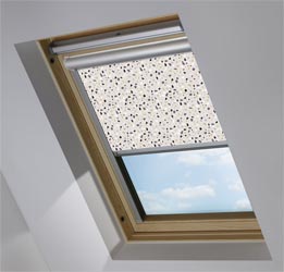 Solar Skylight in Terrazzo Sand Blackout